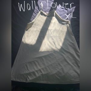 Wallflower green short dress